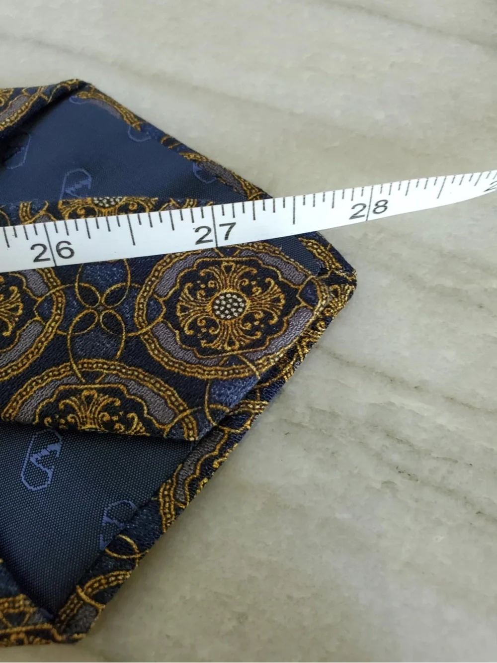 VALENTINO Rare Silk Necktie with Valentino's Logo Made in Italy
